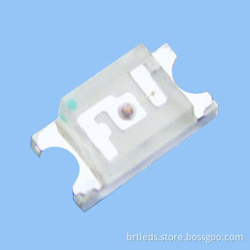 SMD LED, 0805 Package, Yellow SMD LED, 2.0 x 1.25 x 1.0mm, Typical Luminous Intensity of 150mcd